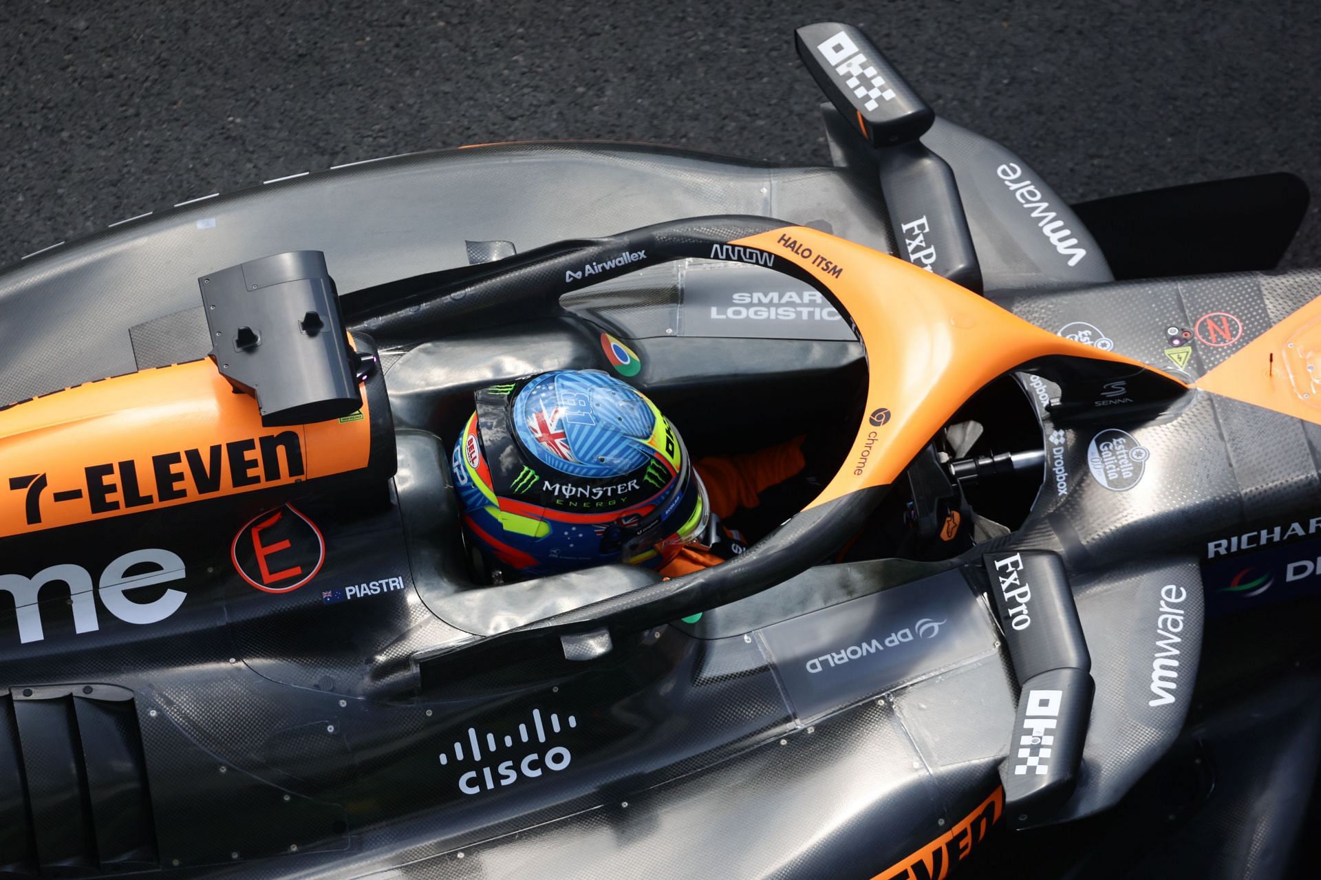 Oscar Piastri's McLaren at the F1 Hungarian Grand Prix 2024 - Source: Getty
